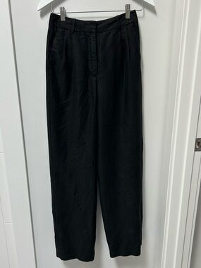 Aritzia effortless linen pants size 2